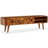 TV Stand Solid Wood Sheesham 55.1"x11.8"x15.7"