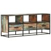 TV Stand 43.3"x11.8"x17.7" Solid Wood Reclaimed