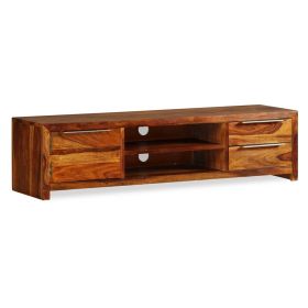 TV Stand Solid Wood Sheesham 47.2"x11.8"x11.8"
