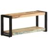 TV Stand 35.4"x11.8"x15.7" Solid Wood Reclaimed
