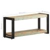 TV Stand 35.4"x11.8"x15.7" Solid Wood Reclaimed