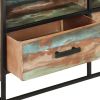 TV Stand 43.3"x11.8"x17.7" Solid Wood Reclaimed
