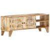 TV Stand 43.3"x11.8"x15.7" Solid Wood Mango