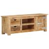 TV Stand 43.3"x11.8"x15.7" Rough Mango Wood