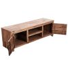 TV Stand Solid Wood Acacia 47.2"x13.8"x15.7"