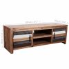 TV Stand Solid Wood Acacia 47.2"x13.8"x15.7"