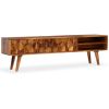 TV Stand Solid Wood Sheesham 55.1"x11.8"x15.7"