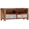 TV Stand 35.4"x11.8"x15.7" Solid Wood Sheesham