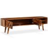 TV Stand Solid Wood Sheesham 55.1"x11.8"x15.7"