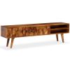 TV Stand Solid Wood Sheesham 55.1"x11.8"x15.7"