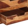 TV Stand 35.4"x13.6"x19.7" Solid Wood Acacia