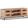 TV Stand 43.3"x11.8"x15.7" Solid Wood Acacia
