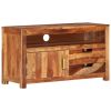 TV Stand 35.4"x13.6"x19.7" Solid Wood Acacia