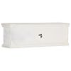 TV Stand White 47.2"x11.8"x15.7" Solid Wood Mango