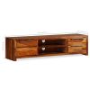 TV Stand Solid Wood Sheesham 47.2"x11.8"x11.8"