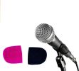 5Core Microphone Cover Mic Pop Filter Windscreen Mic Sponge Covers Disposable Foam For Karaoke Black & Pink SPONGE